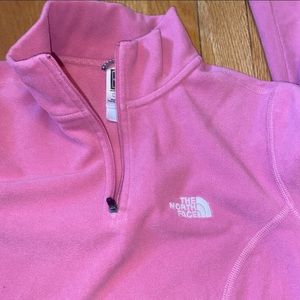The north face fleece sweater